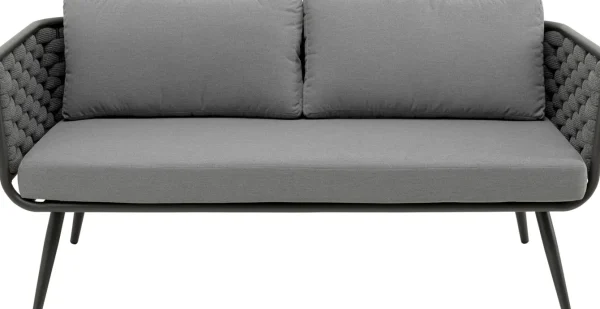 Set poltrone Rimini antracite (4/pz.) - KARE