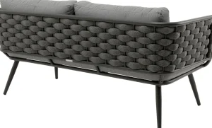 Set poltrone Rimini antracite (4/pz.) - KARE