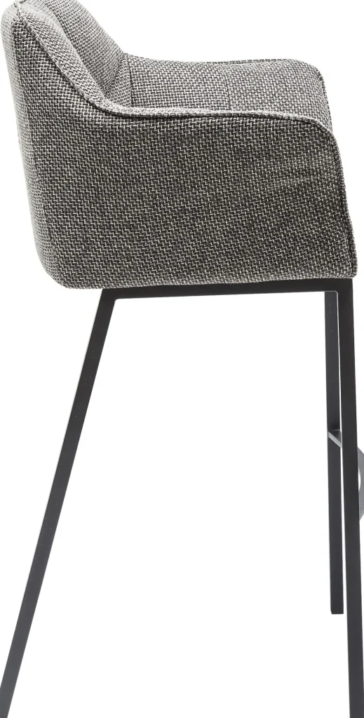 Sgabello bar ThinkThank quattro grigio - KARE