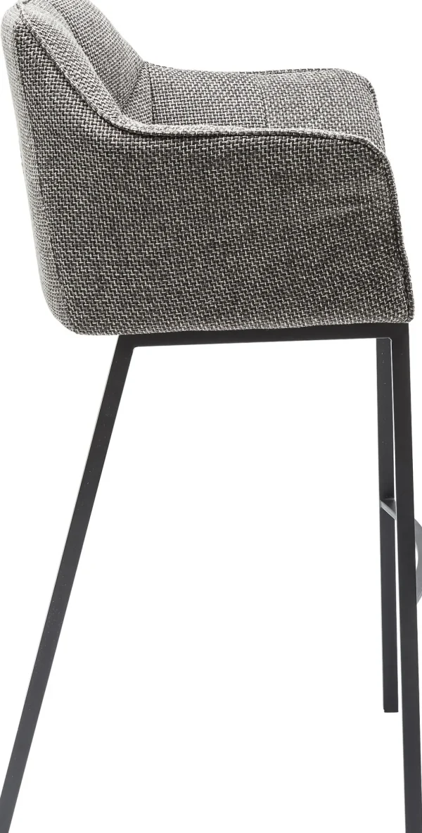 Sgabello bar ThinkThank quattro grigio - KARE