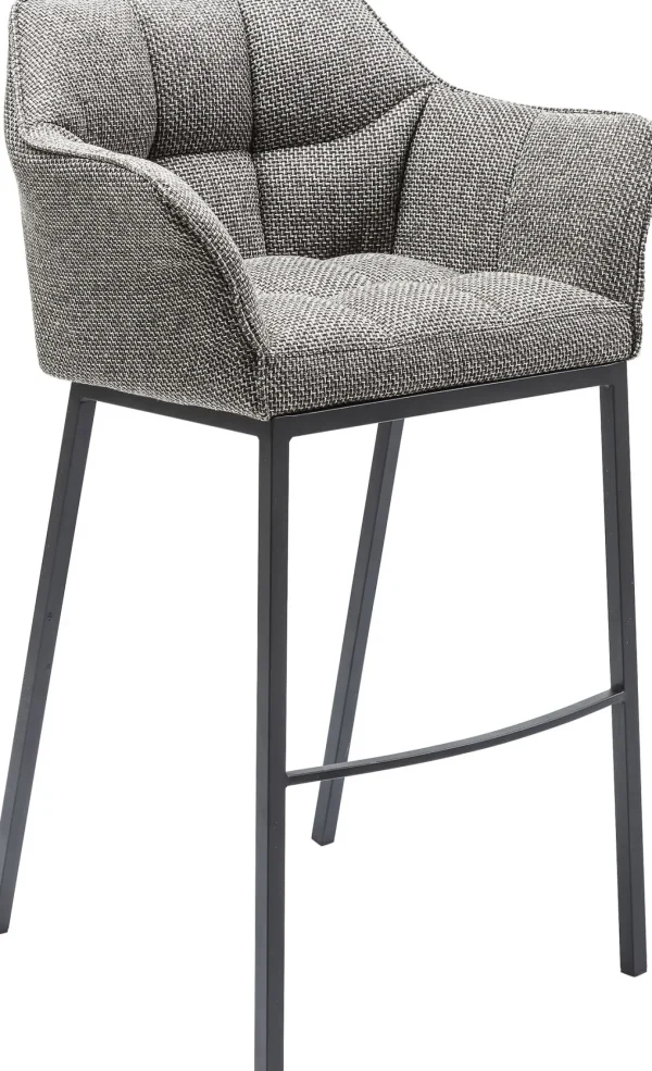Sgabello bar ThinkThank quattro grigio - KARE