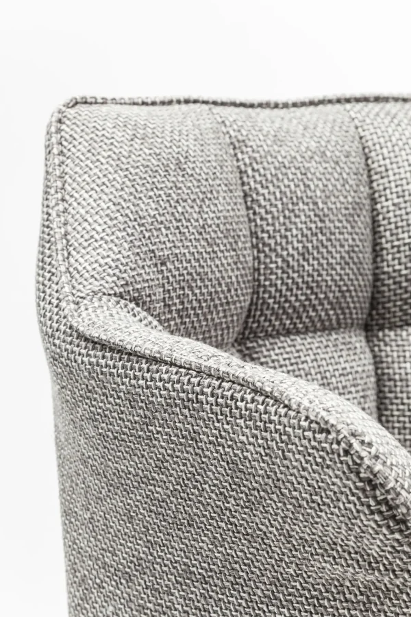 Sgabello bar ThinkThank quattro grigio - KARE