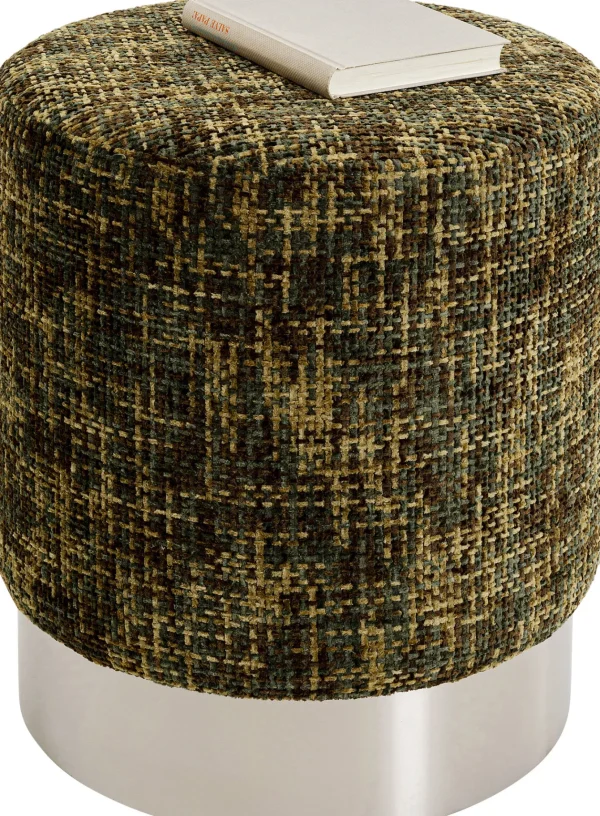 Sgabello Berry High Silber verde Ø39cm - KARE