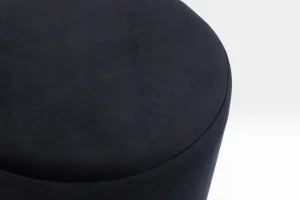 SGABELLO CHERRY NERO/OTTONE Ø35CM - KARE