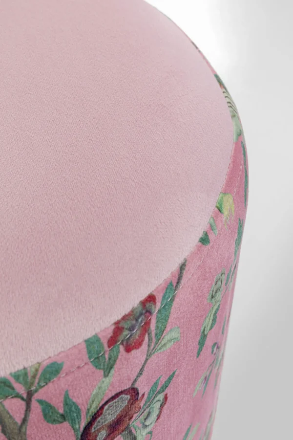 Sgabello Cherry Peacock ottone Ø32cm - KARE