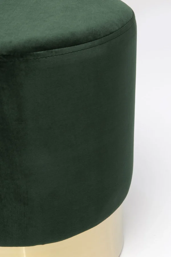 SGABELLO CHERRY VERDE/OTTONE Ø35CM - KARE
