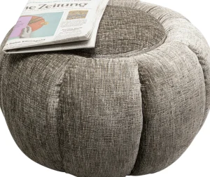 Sgabello Fiori Grigio Ø52cm - KARE