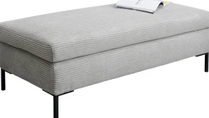 Sgabello Gianni Cord grigio - KARE