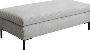 Sgabello Gianni Cord grigio - KARE