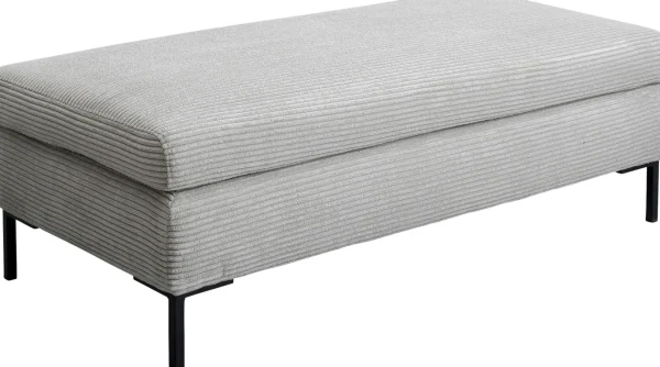 Sgabello Gianni Cord grigio - KARE