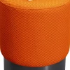 Sgabello Jody arancione Mesh nero Ø35cm - KARE