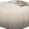 Sgabello Peppo Bloom bianco Ø72cm - KARE