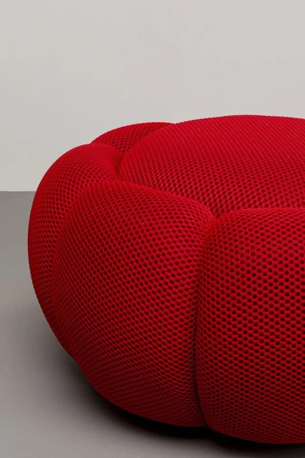 Sgabello Peppo Lounge rosso Ø76cm - KARE
