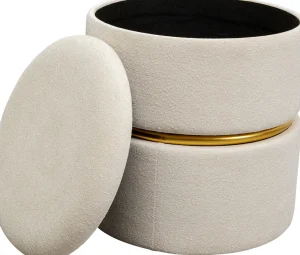 Sgabello Rumba Storage Swivel Ø40cm - KARE
