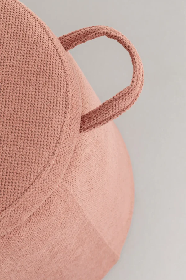 Sgabello Thimble rosa Ø51cm - KARE