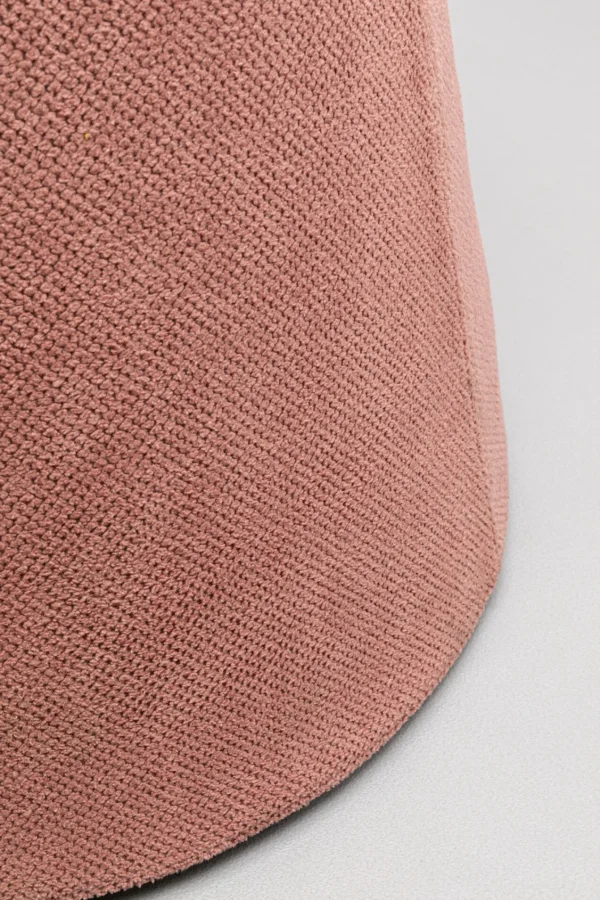 Sgabello Thimble rosa Ø51cm - KARE