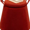 Sgabello Thimble rosso Ø51cm - KARE