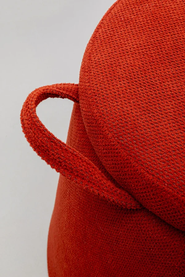 Sgabello Thimble rosso Ø51cm - KARE