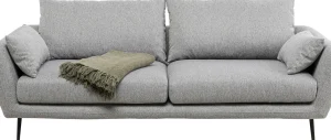 Sofa Amalfi 2-posti grigio 219cm - KARE