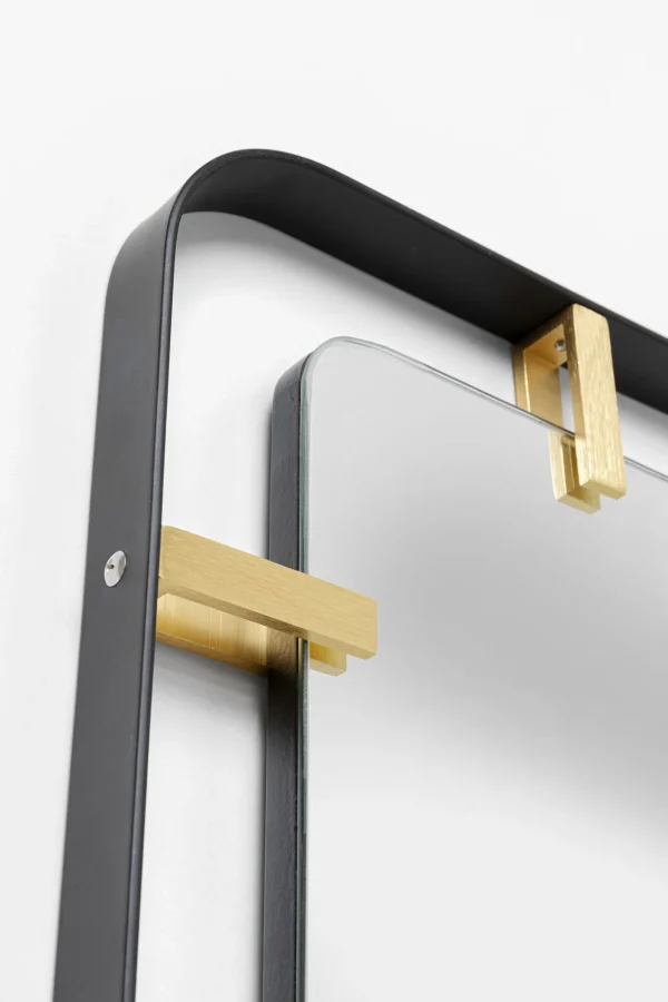 Specchio Betsy frame metallo 55c165 cm - KARE