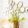 SPECCHIO BUBBLES OTTONE 138X93CM - KARE