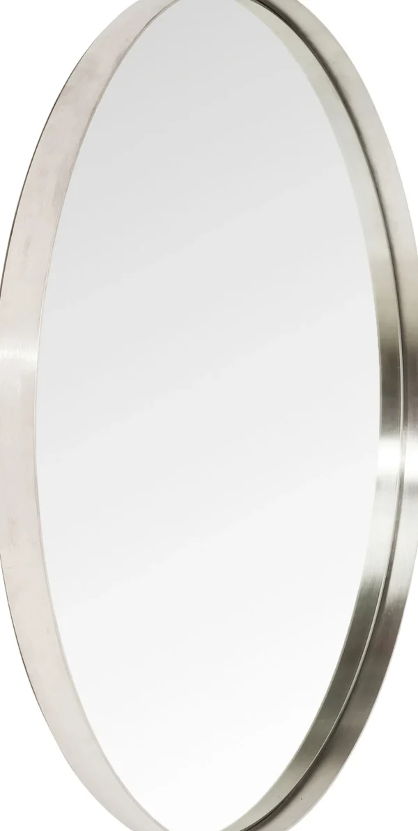 SPECCHIO CURVE ROTONDO INOX Ø100CM - KARE