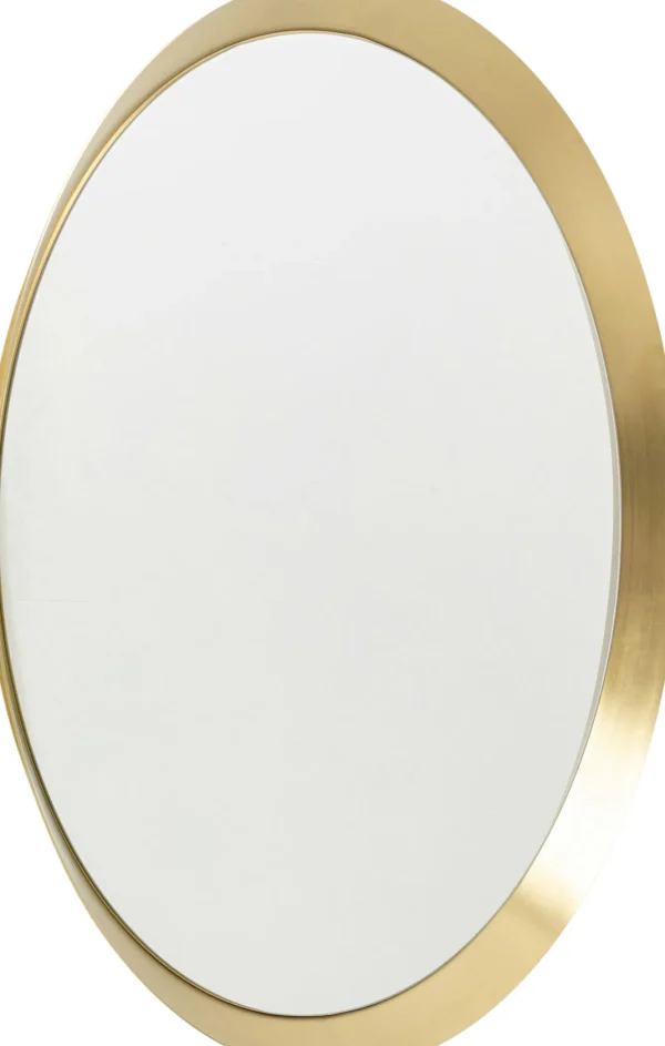 Specchio da parete Arezzo Ottone Ø100cm - KARE
