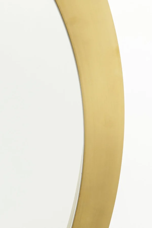 Specchio da parete Arezzo Ottone Ø100cm - KARE