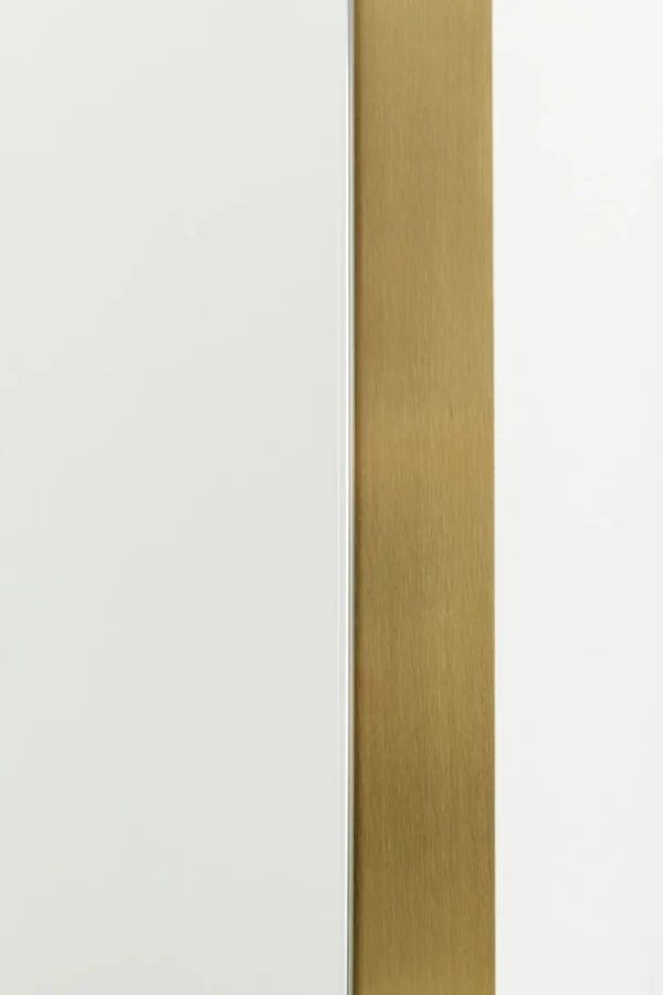 Specchio da parete Arezzo Ottone Trapez 65(45)x160cm - KARE