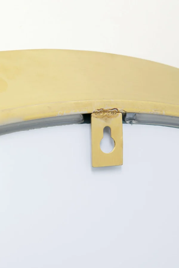 Specchio da parete Arezzo Ottone Ø100cm - KARE