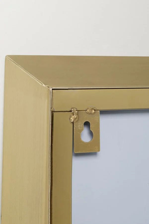 Specchio da parete Arezzo Ottone Trapez 65(45)x160cm - KARE
