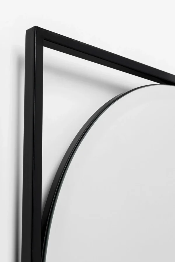 Specchio da parete Bonita nero 71x109cm - KARE