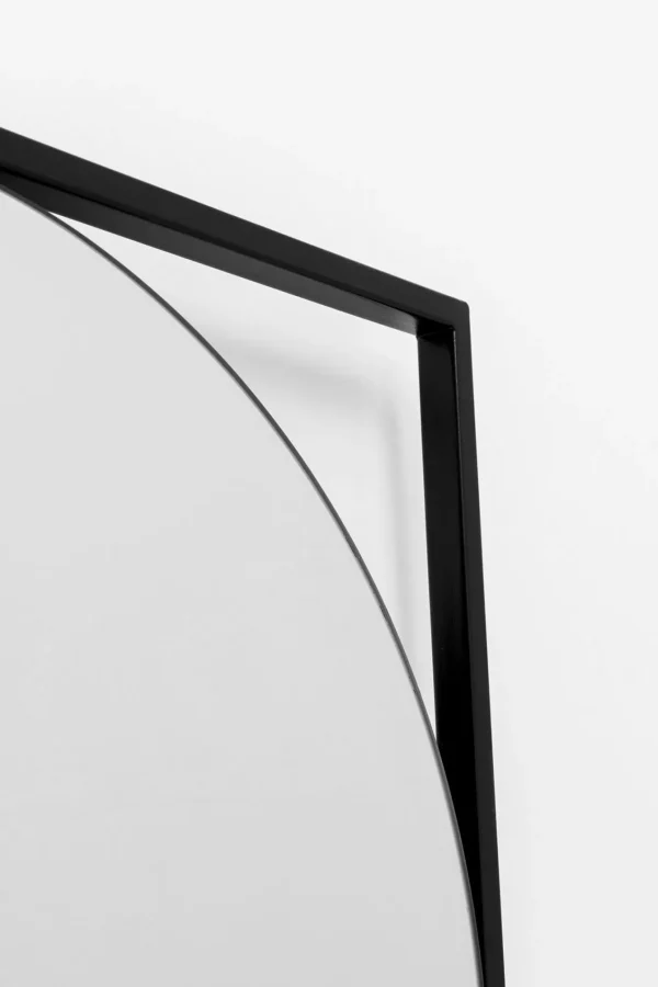 Specchio da parete Bonita nero 71x109cm - KARE