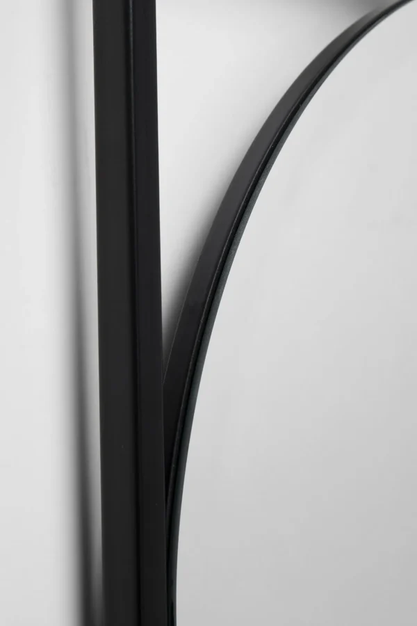 Specchio da parete Bonita nero 81x81cm - KARE