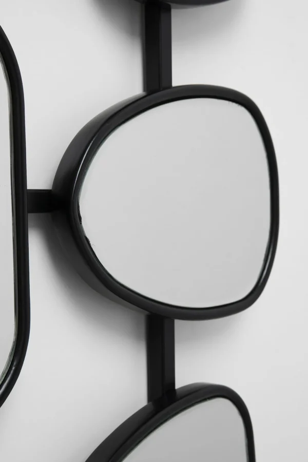 Specchio da parete Nastro nero 80x114cm - KARE