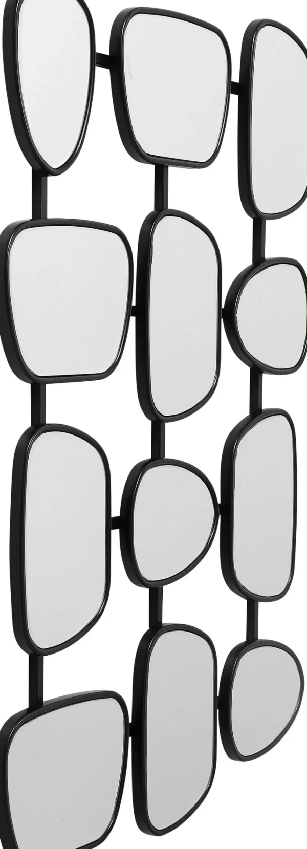 Specchio da parete Nastro nero 80x114cm - KARE