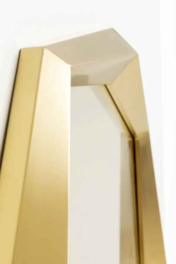 Specchio da parete Ottagono Oro 80x80cm - KARE