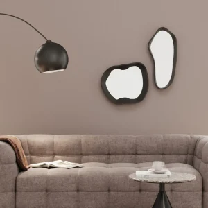 Specchio da parete Wisp nero 29x61cm - KARE