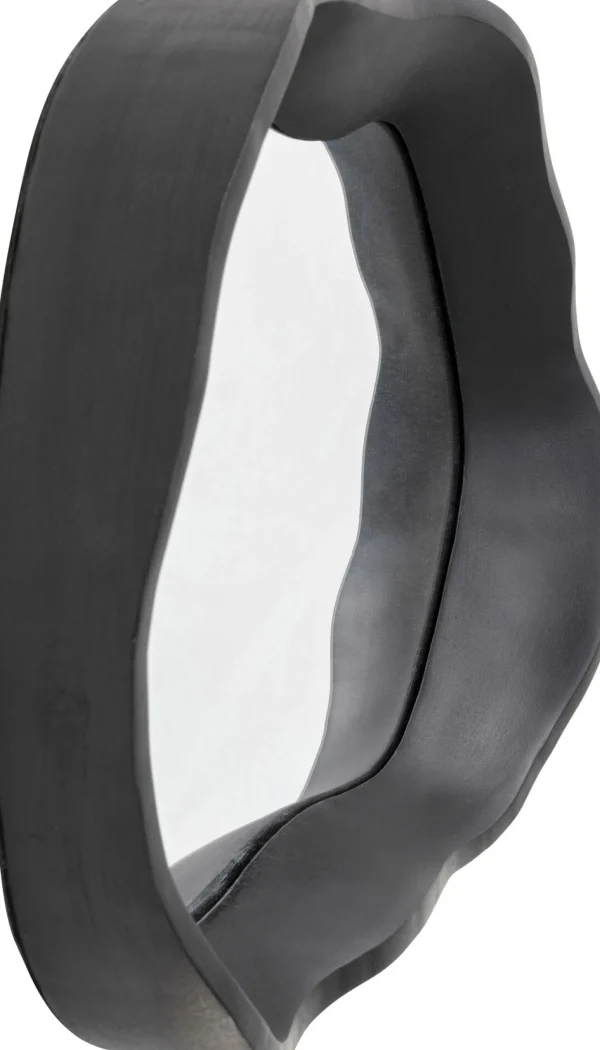 Specchio da parete Wisp nero 40x34cm - KARE