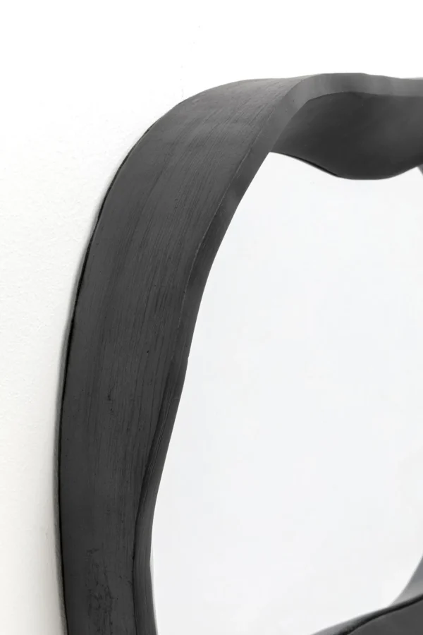 Specchio da parete Wisp nero 40x34cm - KARE
