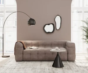 Specchio da parete Wisp nero 40x34cm - KARE
