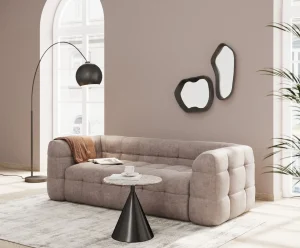 Specchio da parete Wisp nero 40x34cm - KARE