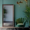Specchio Frame Eve Argento 180x90cm - KARE