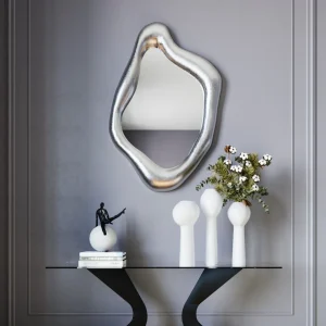 Specchio Hologram argento 117x68 cm - KARE