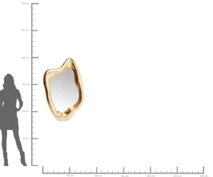 Specchio Hologram oro 68x117 cm - KARE