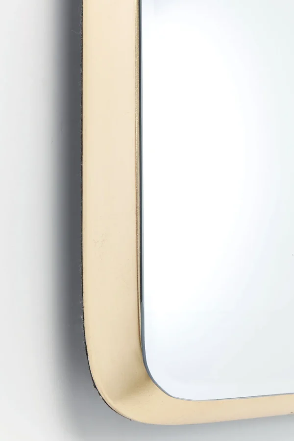 Specchio Jetset Quadrato Oro 94x64cm - KARE