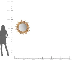 Specchio Legno Ø82cm - KARE