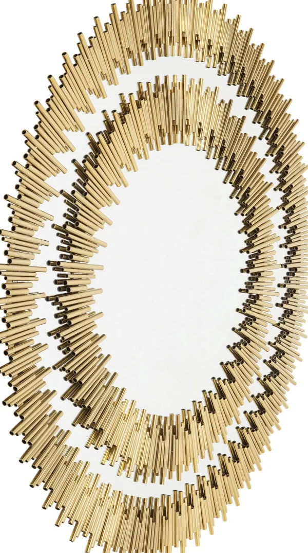 Specchio Solare Oro Ø132cm - KARE