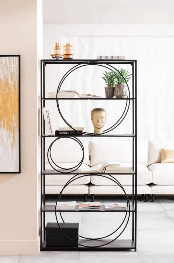 Supporto per cuffie a forma di testa color marrone - KARE
