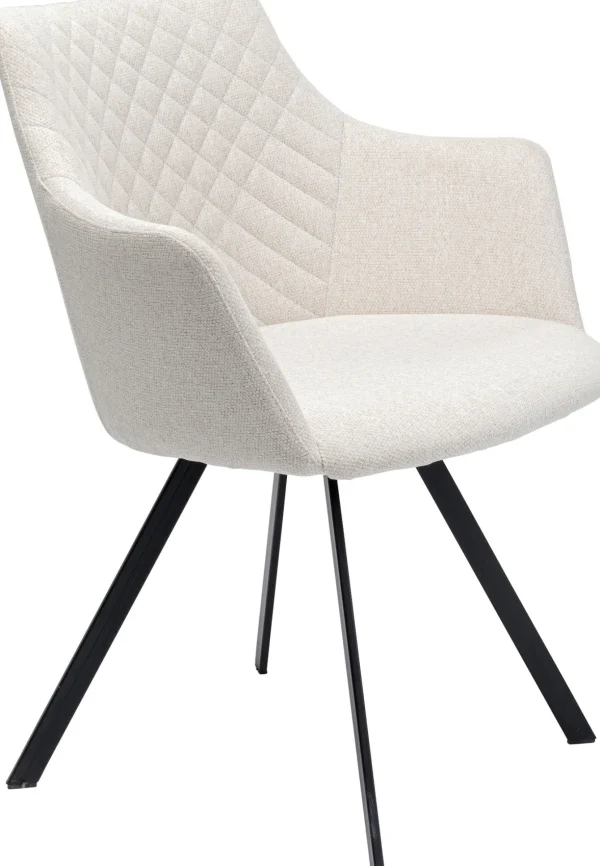 Swivel Chair Coco Cream - KARE